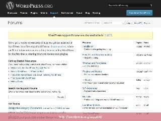 http://wordpress.org/support/
 