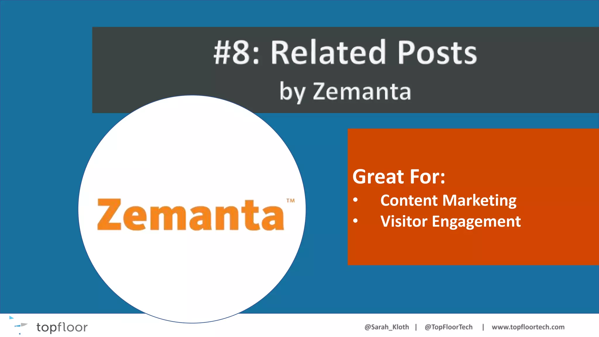 #7: Yoast
Great For:
• Content Marketing
• Visitor Engagement
 