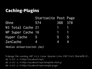 https://wordpress.org/plugins/cache-buddy/https://wordpress.org/plugins/cache-buddy/
http://de.slideshare.net/markjaquith/...