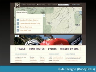 Ride Oregon (BuddyPress)
 
