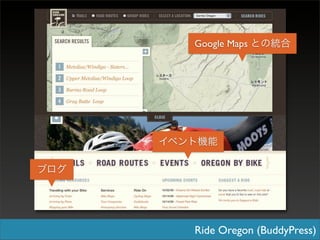 Google Maps




Ride Oregon (BuddyPress)
 