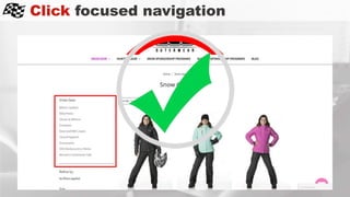 Click focused navigation
 