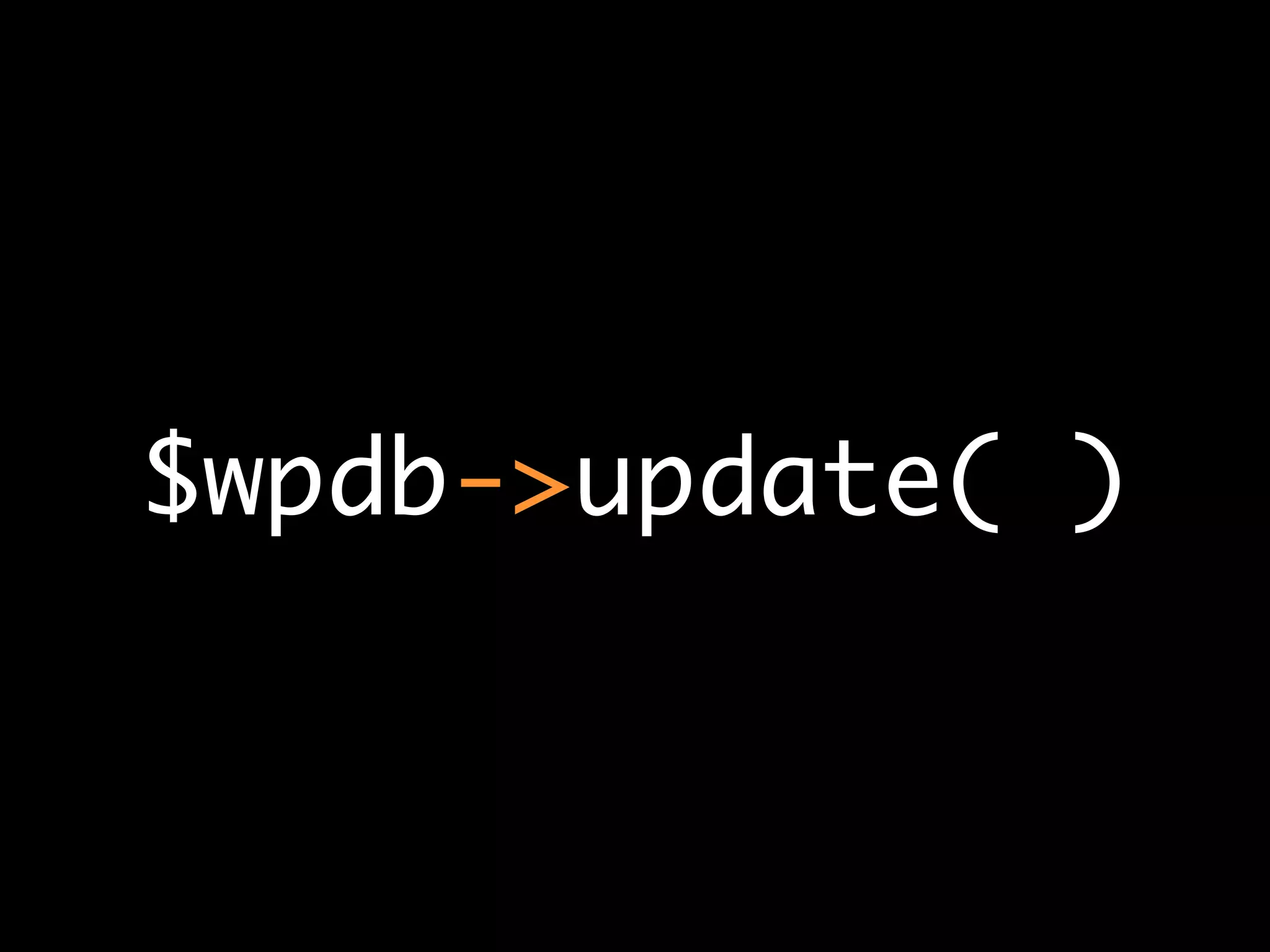 Secure Coding with WordPress - WordCamp SF 2008