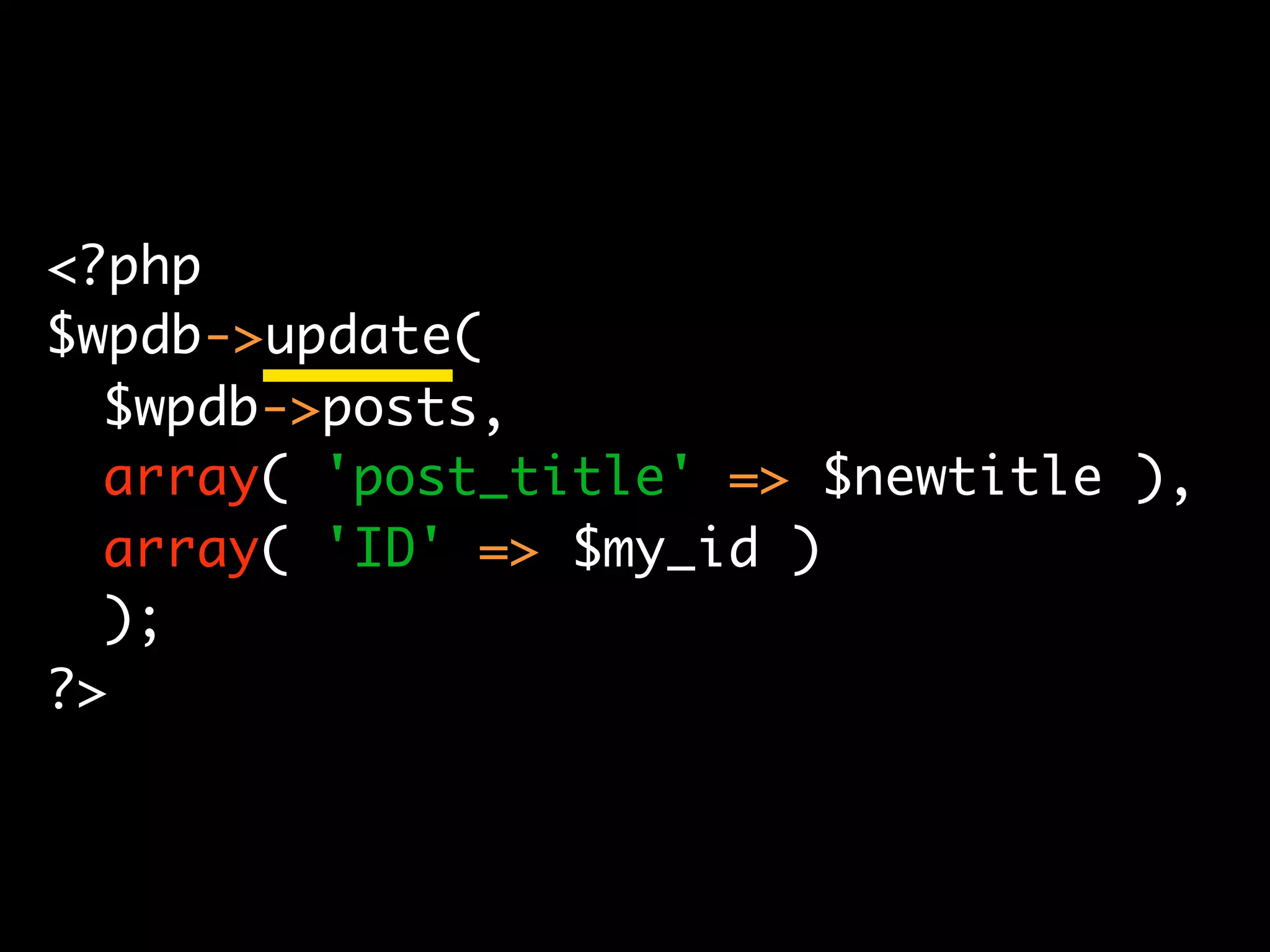 Secure Coding with WordPress - WordCamp SF 2008