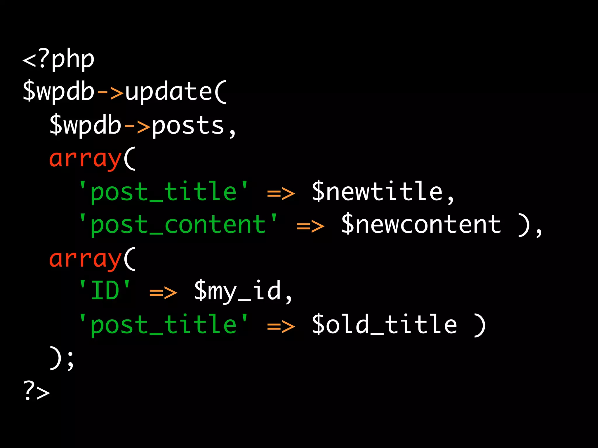 Secure Coding with WordPress - WordCamp SF 2008
