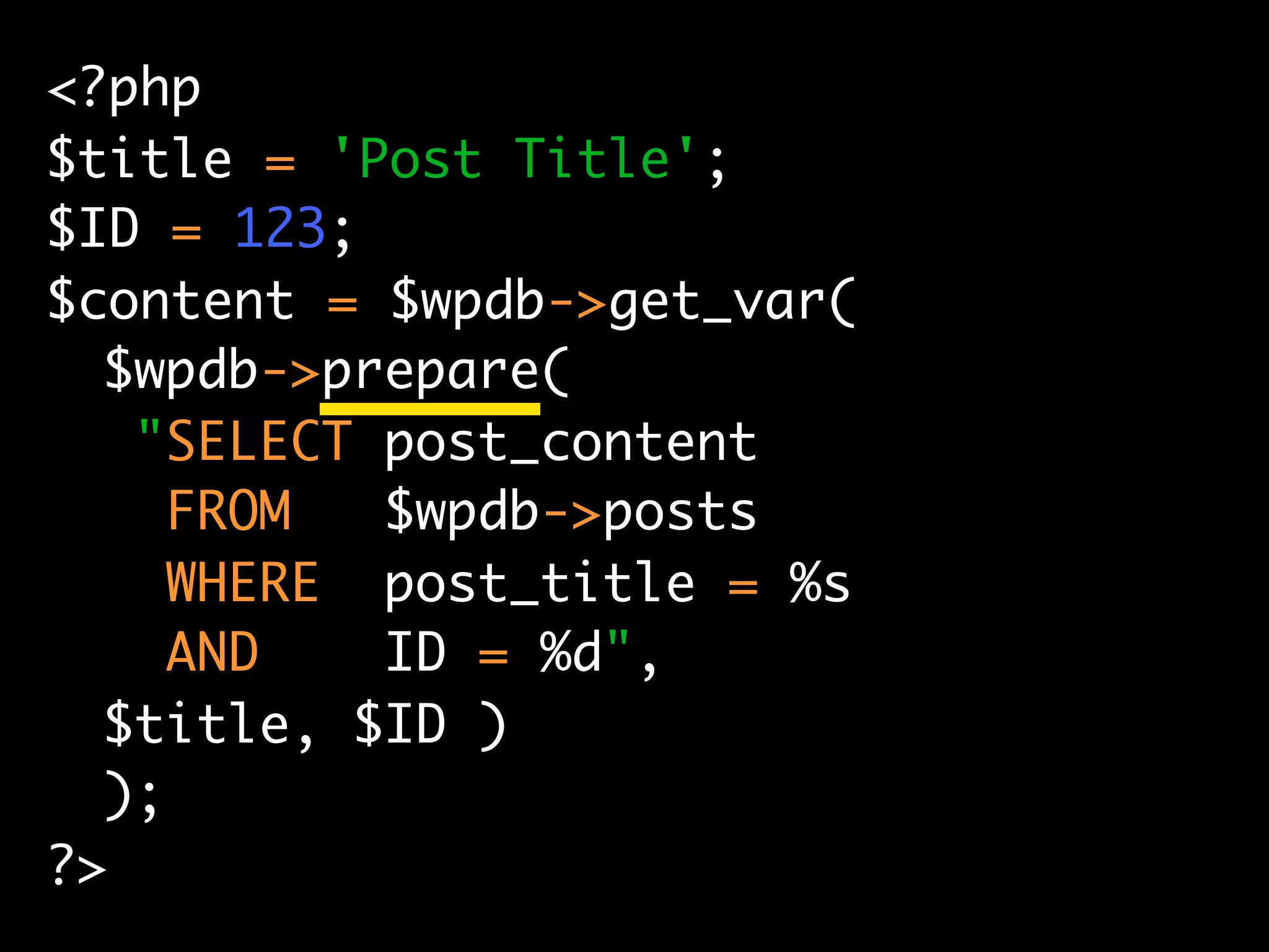Secure Coding with WordPress - WordCamp SF 2008