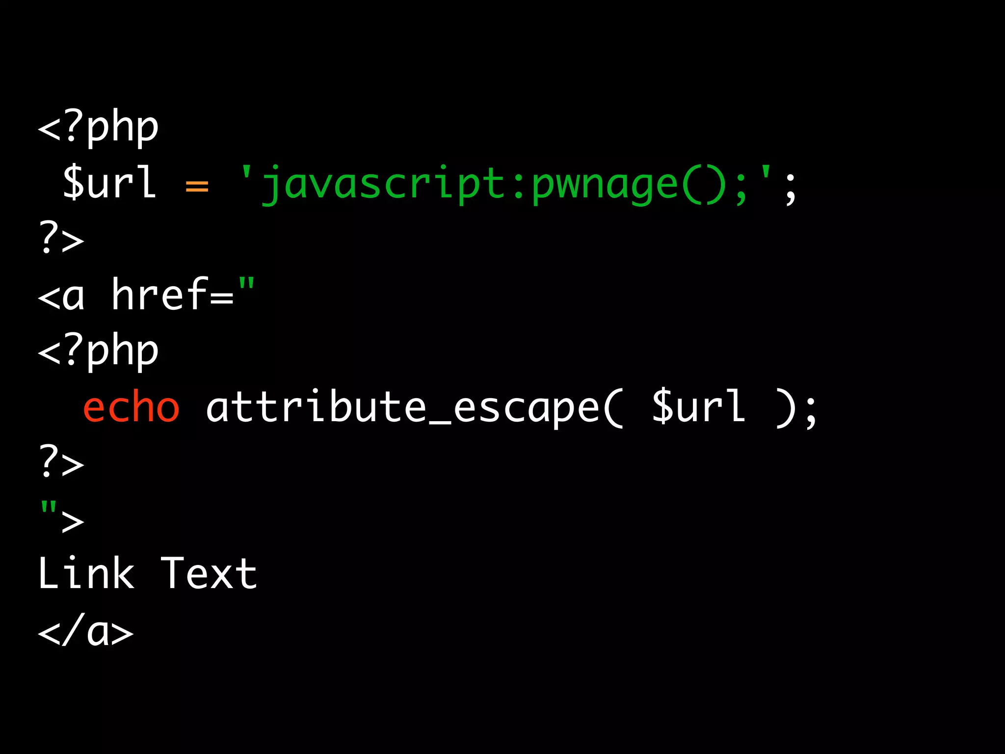 Secure Coding with WordPress - WordCamp SF 2008