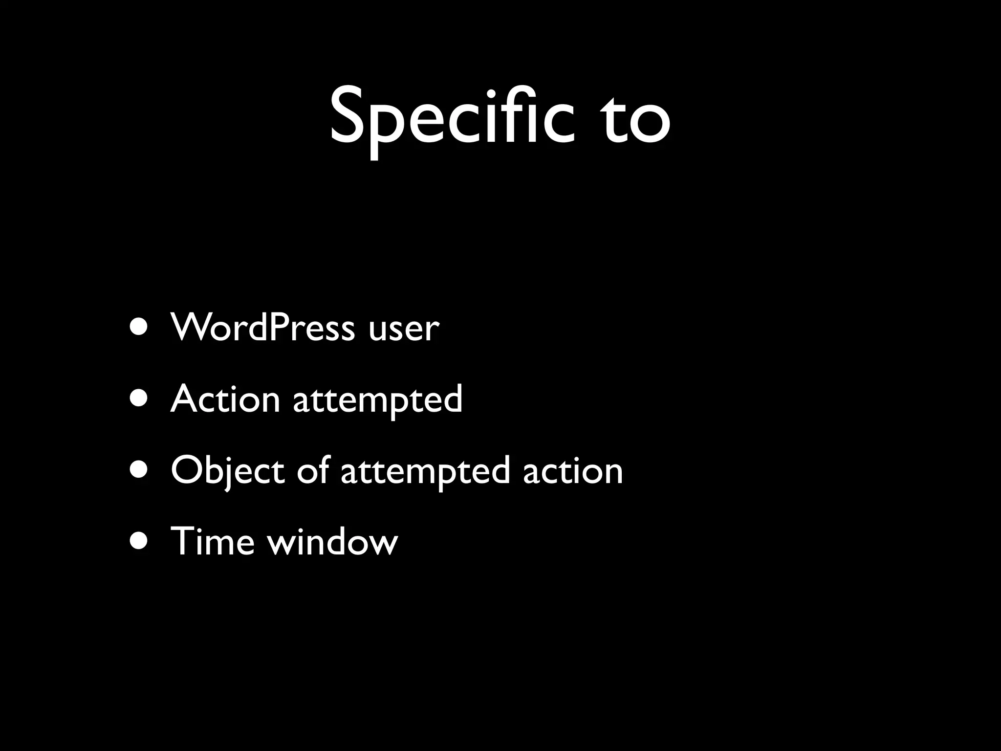 Secure Coding with WordPress - WordCamp SF 2008