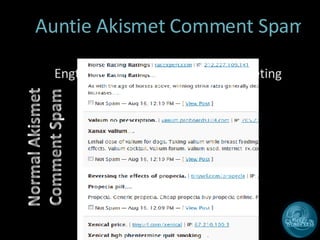 Auntie Akismet Comment Spam Engtech – Internet Duct Tape Marketing 