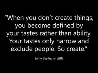 Better Living Through Blogging