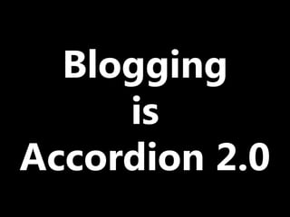 Better Living Through Blogging