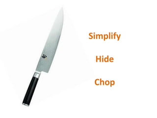 SimplifyHideChop