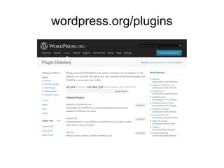 wordpress.org/plugins
 