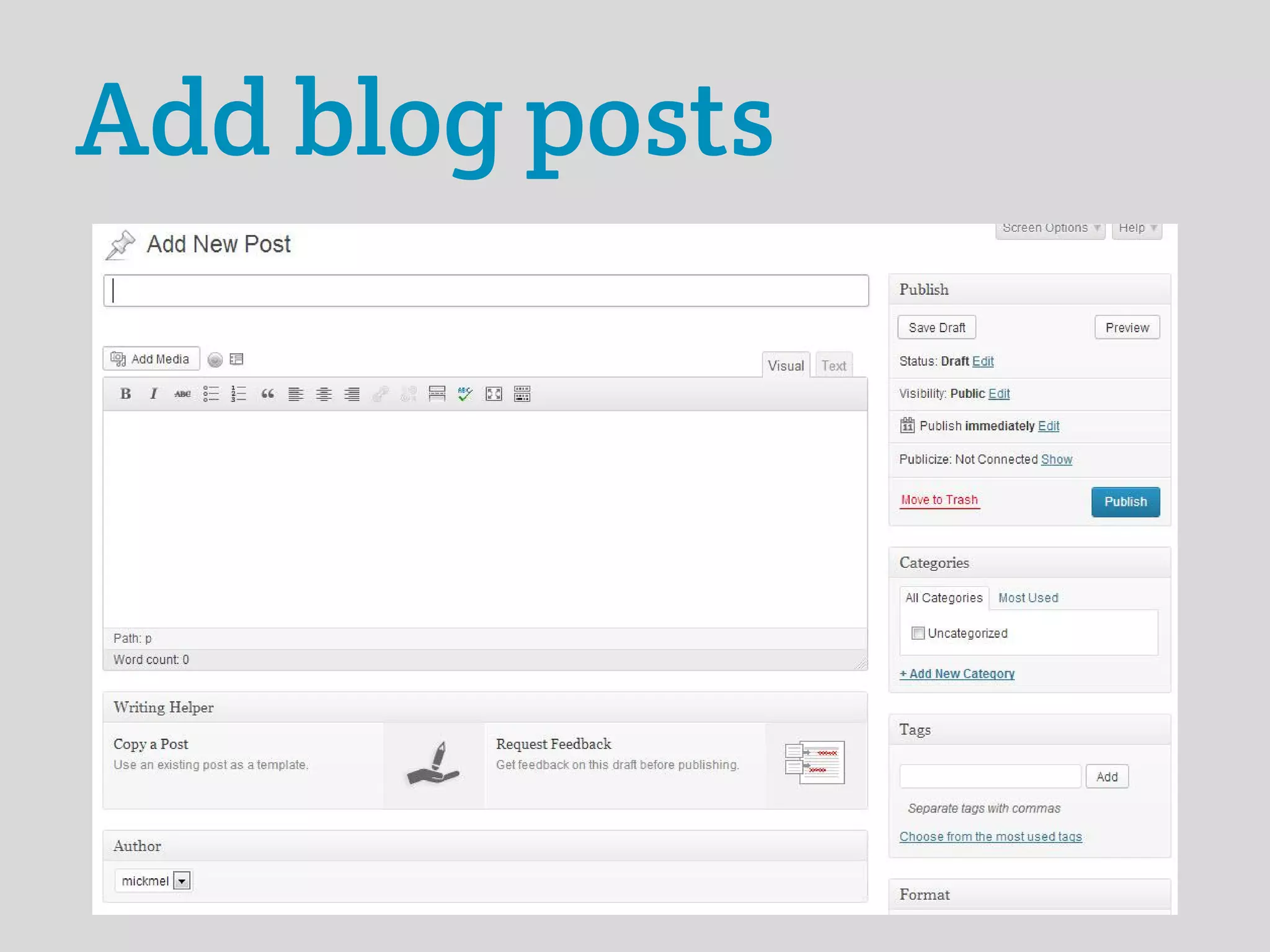 Add blog posts
 