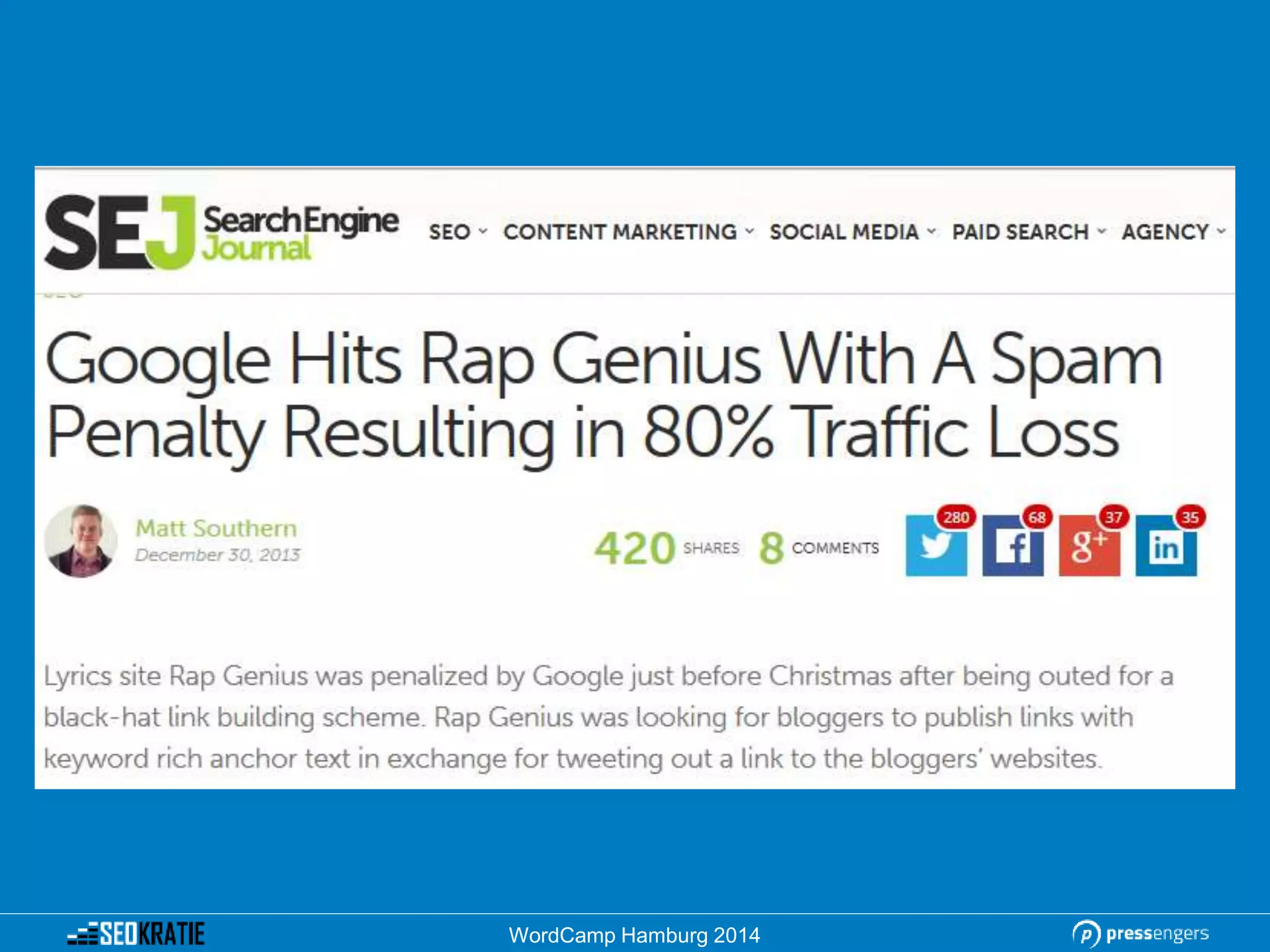 WordCamp Hamburg 2014
 