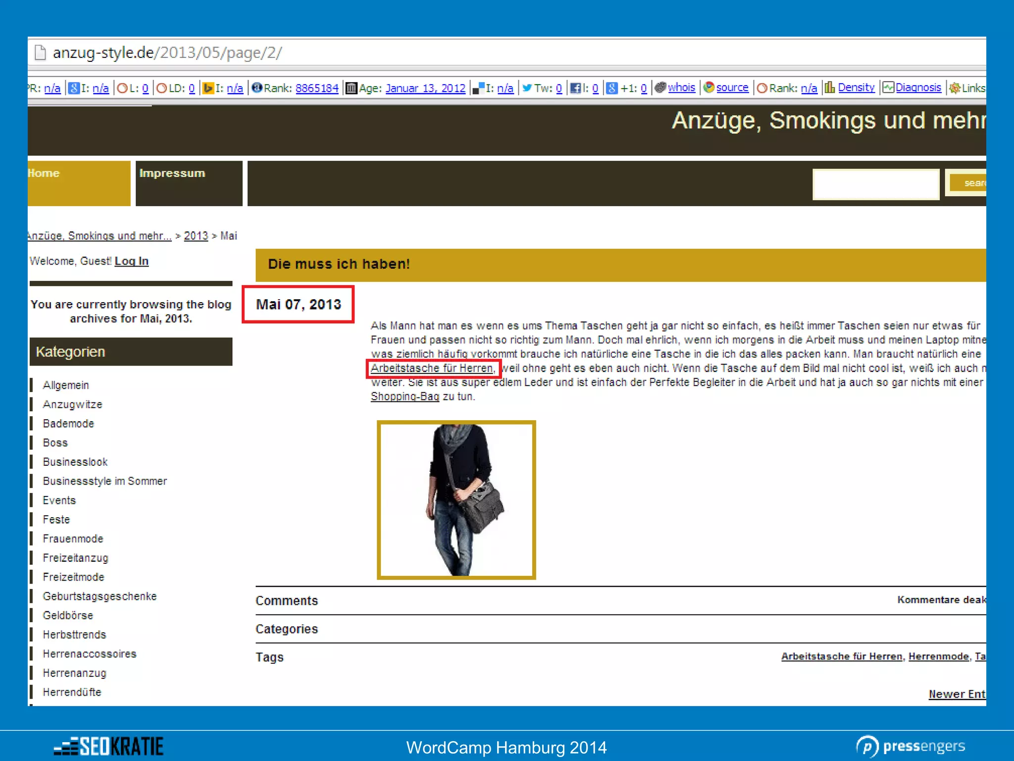 WordCamp Hamburg 2014
 