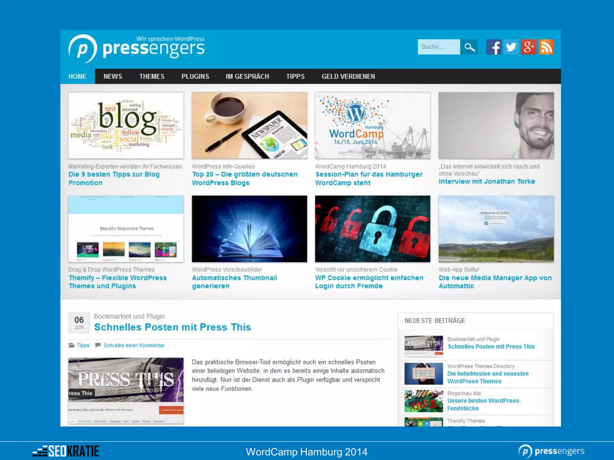 WordCamp Hamburg 2014
 