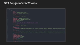 GET /wp-json/wp/v2/posts
 
