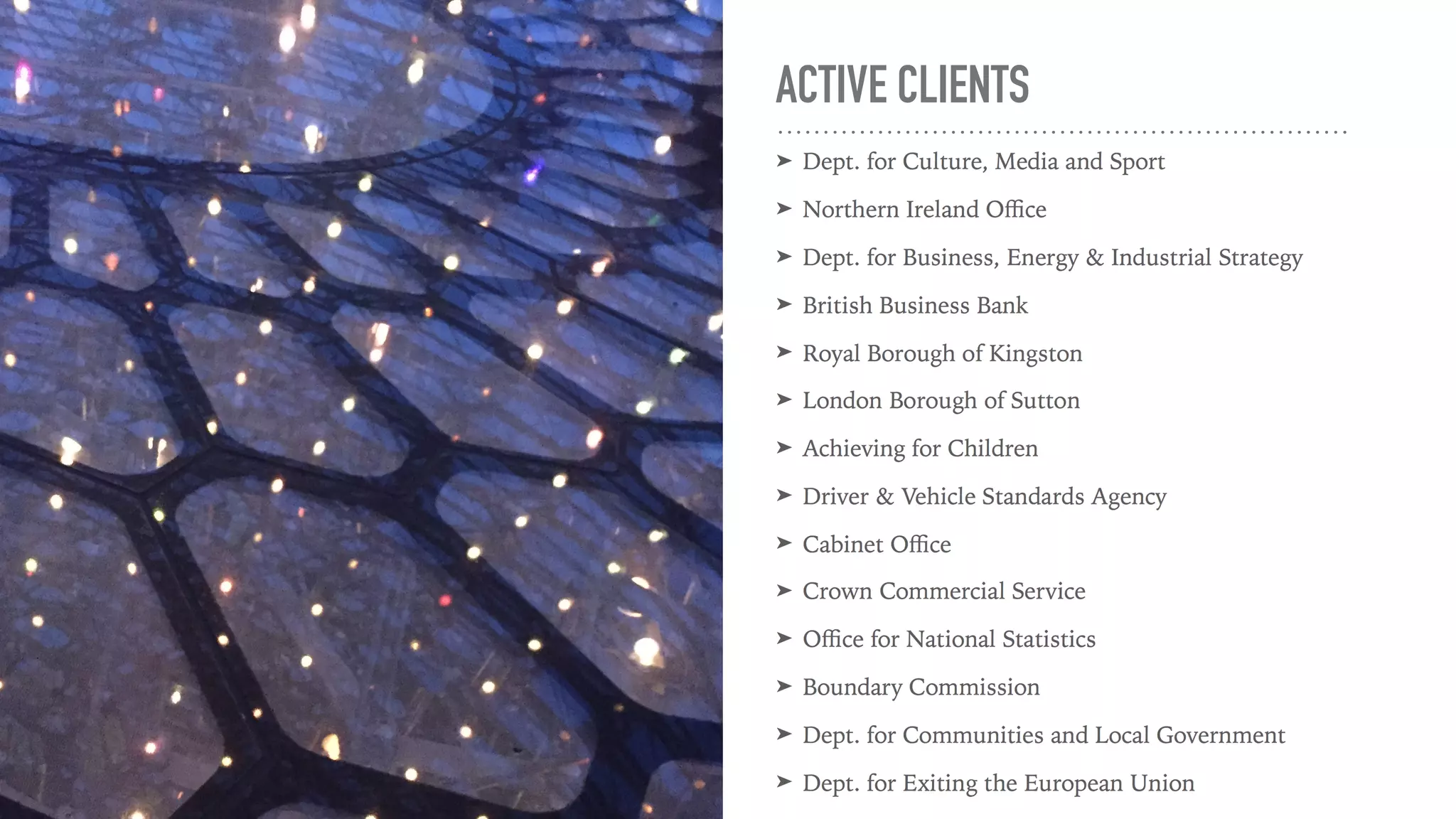 ACTIVE CLIENTS