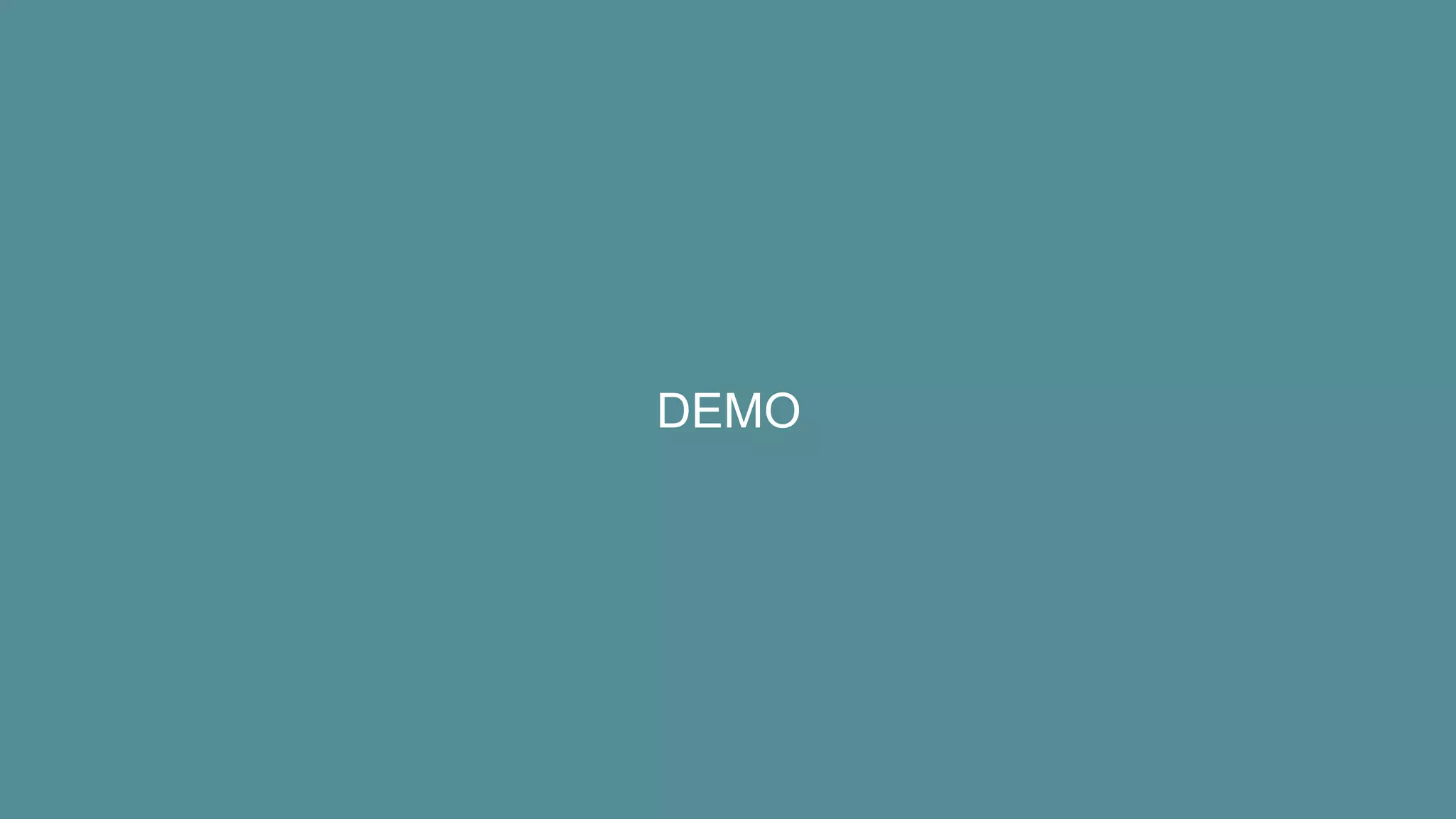DEMO
 