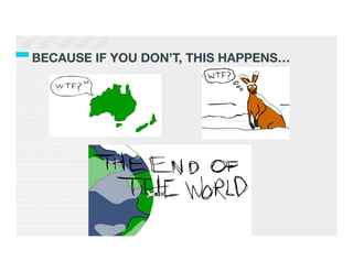 BECAUSE IF YOU DON’T, THIS HAPPENS…
 