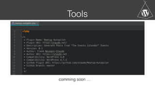 Tools
comming soon …
 