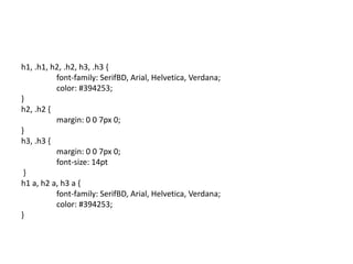 nav[role=navigation] {}
nav[role=navigation] .menu ul {
           background: transparent;
           padding-top: 32px;
}
nav[role=navigation] .menu ul li {}
nav[role=navigation] .menu ul li a {
           color: #394253;
           display: block;
           padding: 10px 20px;
           font-family: SerifBD, Arial, Helvetica, Verdana;
           font-size: 14pt;
}
nav[role=navigation] .menu ul li a:hover {
           background: #fff;
           -moz-border-radius: 17px;
           -webkit-border-radius: 17px;
           border-radius: 17px;
}
nav[role=navigation] .menu ul li.current-menu-item a, .nav ul li.current_page_item a {
           background: #fff;
           -moz-border-radius: 17px;
           -webkit-border-radius: 17px;
           border-radius: 17px;
}
 