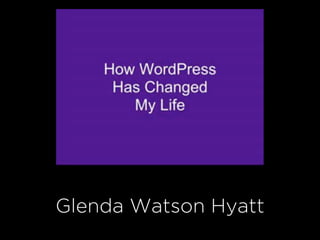 Wordcamp Charlotte: WordPress Today and Tomorrow