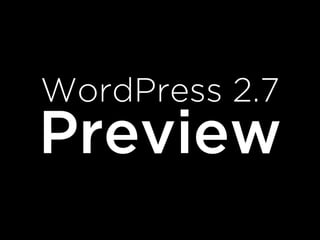Wordcamp Charlotte: WordPress Today and Tomorrow