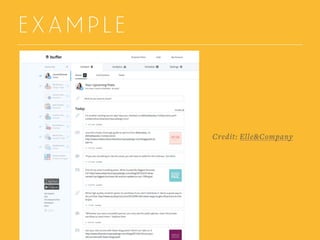 EXAMPLE
Credit: Elle&Company
 