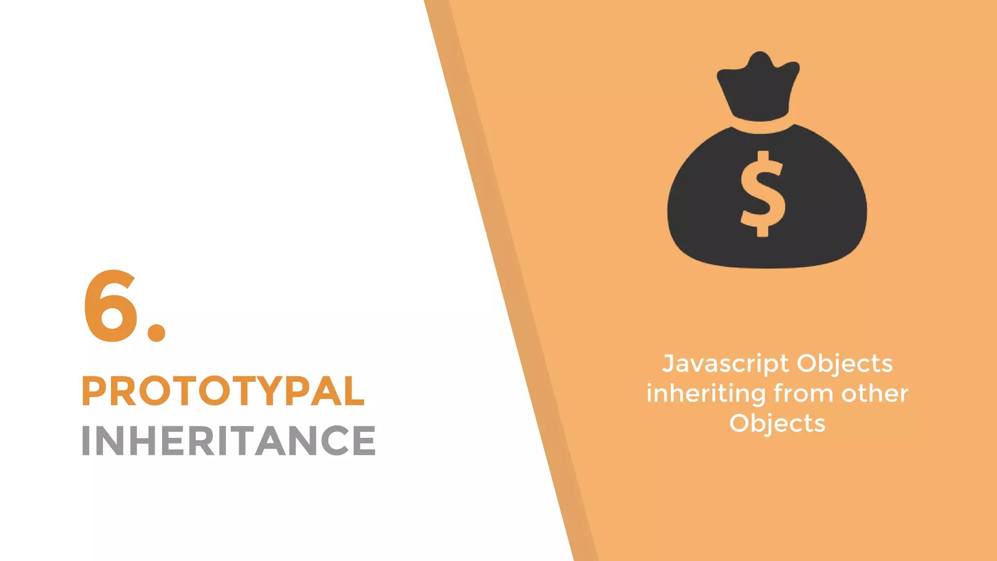 6. PROTOTYPAL INHERITANCE Javascript Objects inheriting from other Objects 