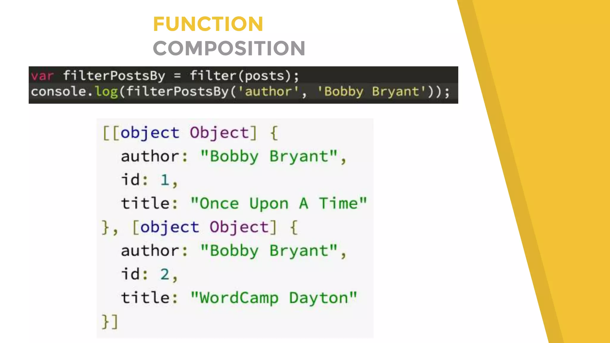 FUNCTION COMPOSITION 
