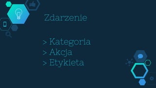Zdarzenie
> Kategoria
> Akcja
> Etykieta
 