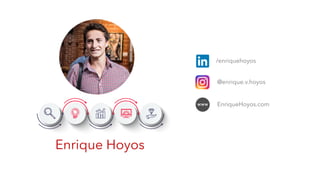 Enrique Hoyos
/enriquehoyos
@enrique.v.hoyos
EnriqueHoyos.com
 