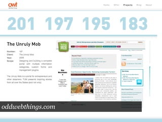 oddwebthings.com
 