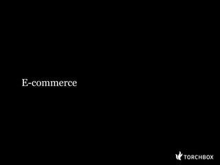 E-commerce
 