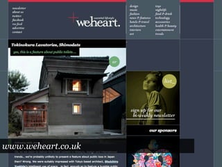 www.weheart.co.uk
 