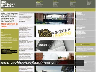 www.architecturefoundation.ie
 