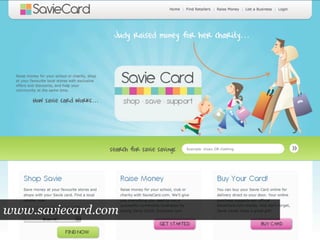 www.saviecard.com
 