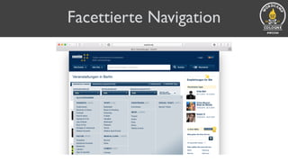 Facettierte Navigation
 