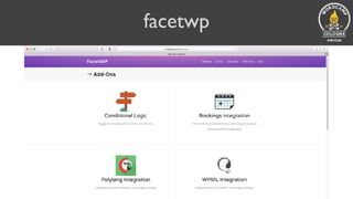 facetwp
 