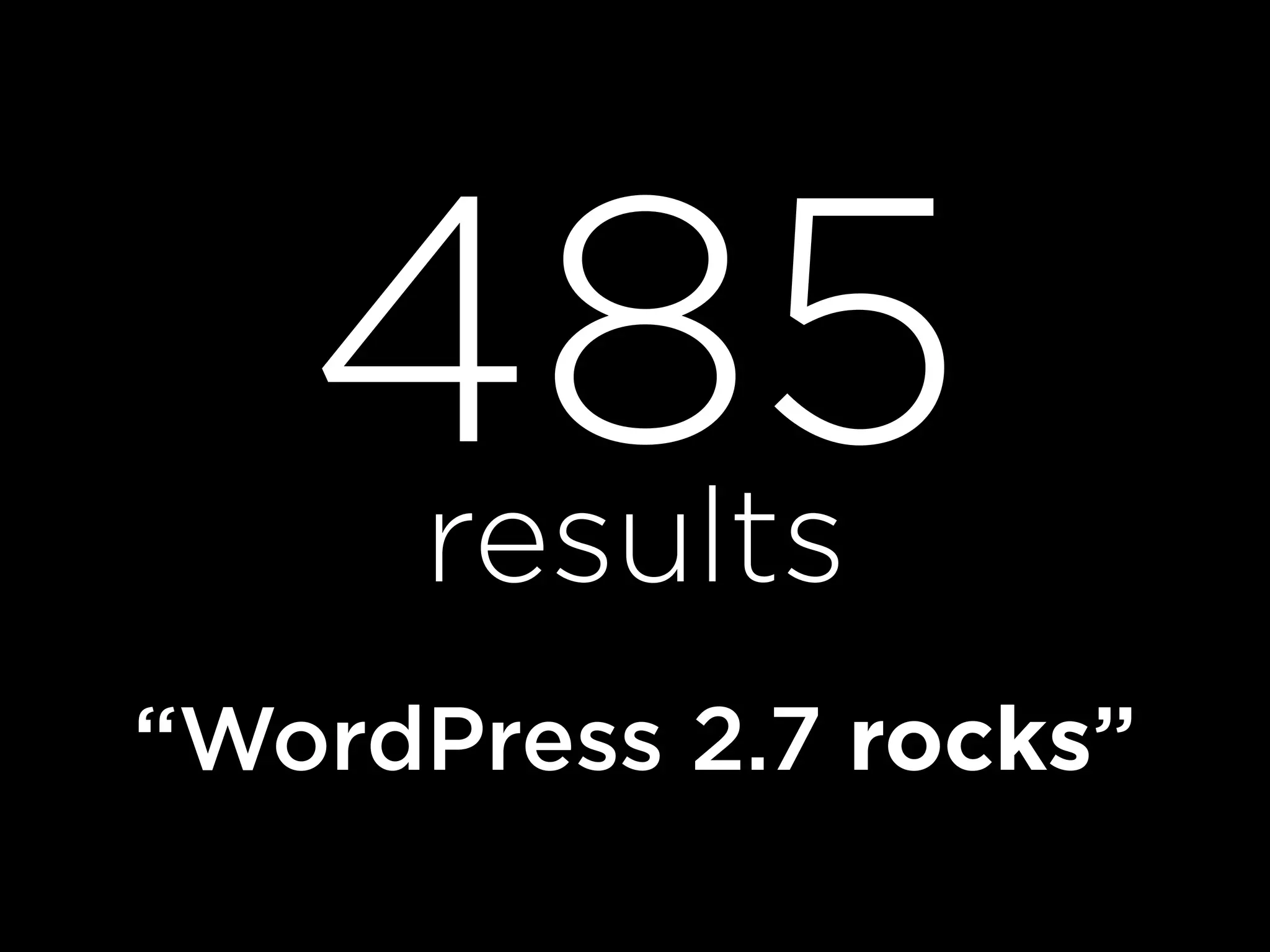 "State of the Word" at WordCamp Mid-Atlantic, by Mark Jaquith