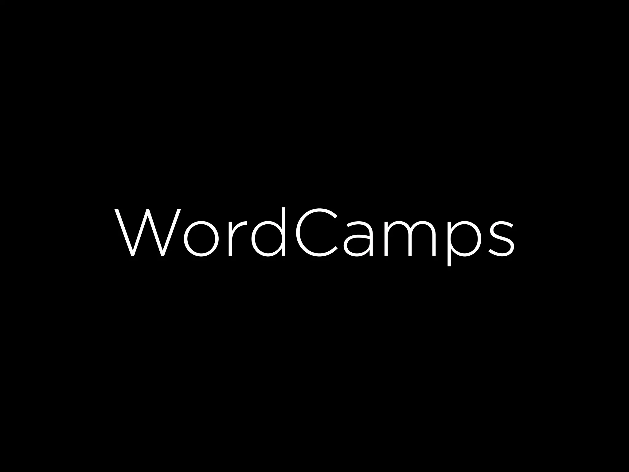 "State of the Word" at WordCamp Mid-Atlantic, by Mark Jaquith