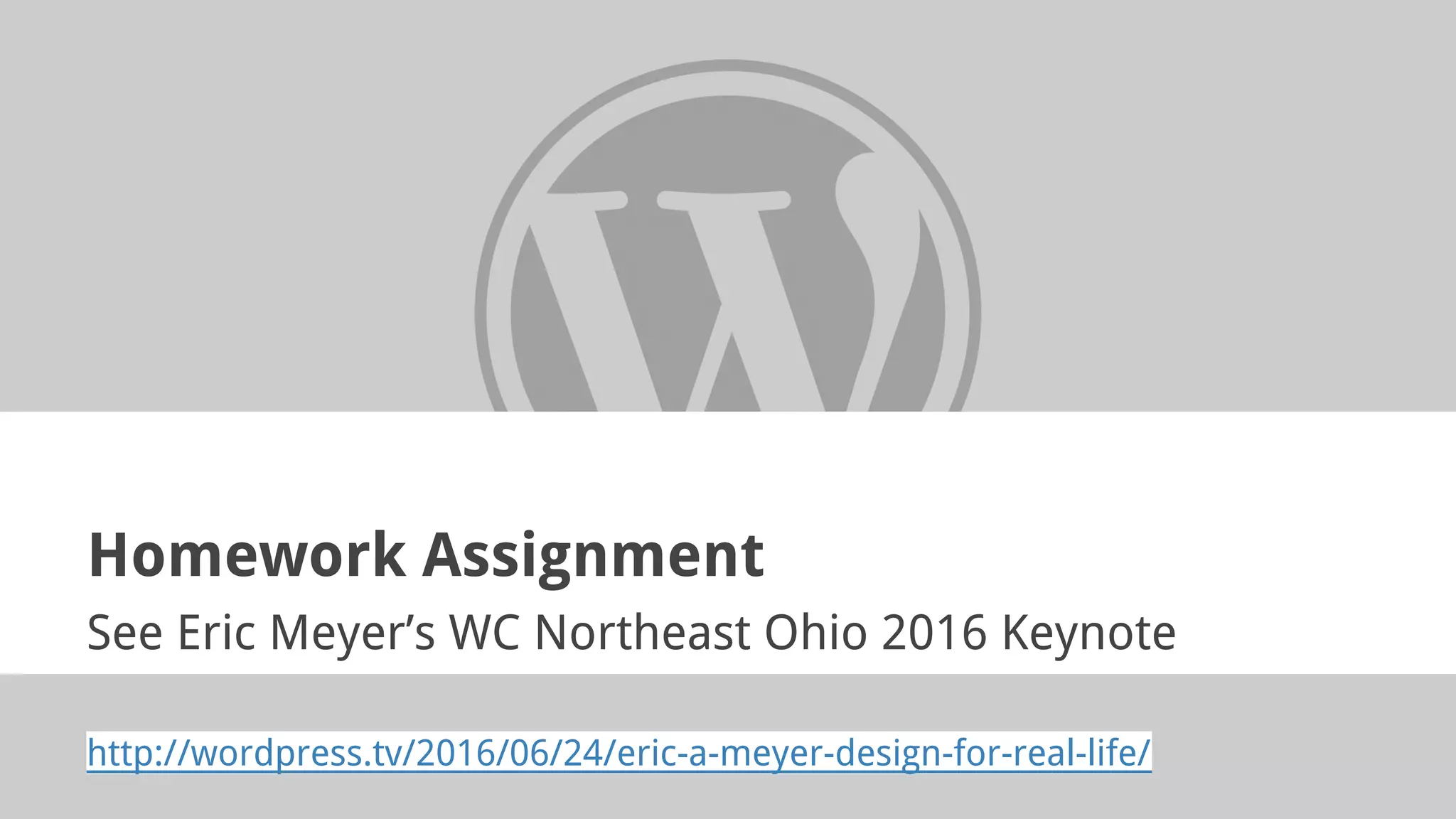 Our instinct is to imagine
someone like ourselves.
So many of our users are
nothing like us in any way.”
“
 