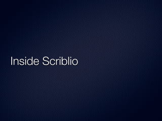 Inside Scriblio
