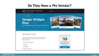 #wcoc@christinahills
Do They Have a Pro Version?
 