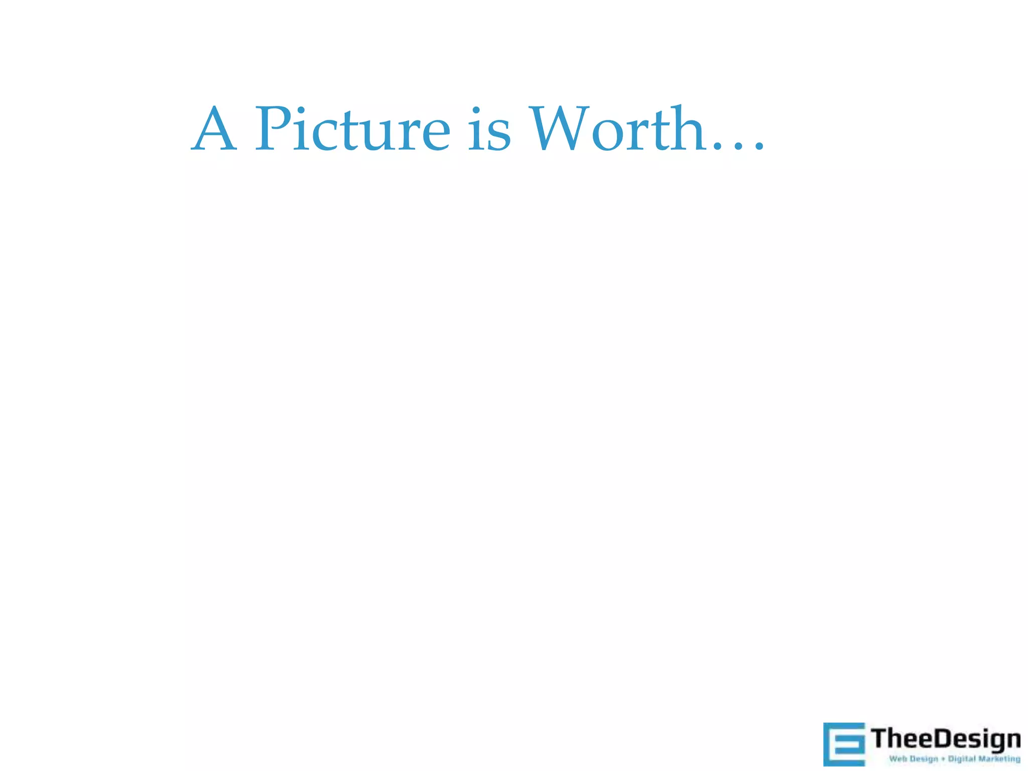 A Picture is Worth…
 