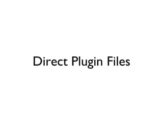 Direct Plugin Files 