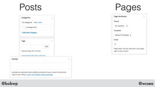 @bobwp @wcsea
Posts Pages
 