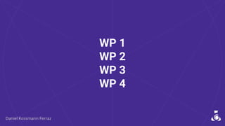 WP 1
WP 2
WP 3
WP 4
 